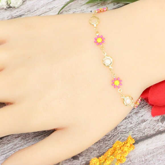 "Trendy Bracelet for Girls & Women – Cute, Adjustable & Gift-Ready | MLCRC1179 - Picture 2 of 10